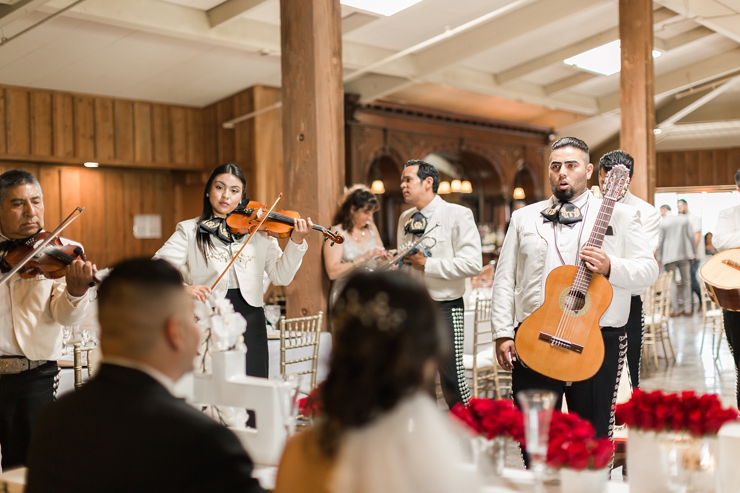 mariachi at wedding at Heritage Hall
