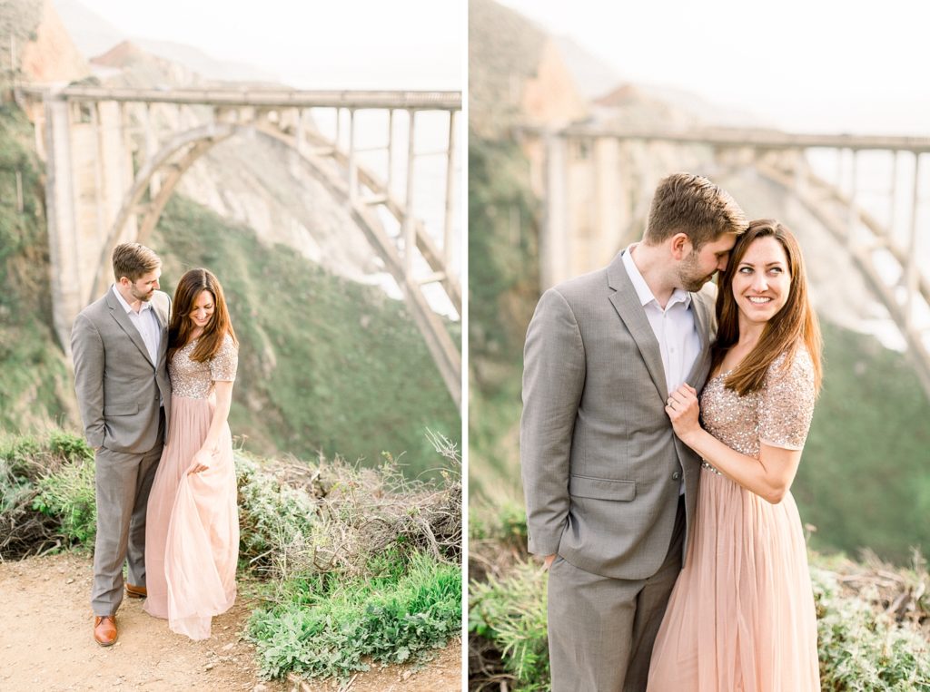 Couples Anniversary, Bixby Bridge, Big Sur, California