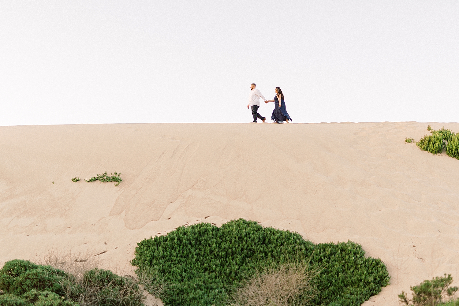 Sand Dunes Engagement Photo