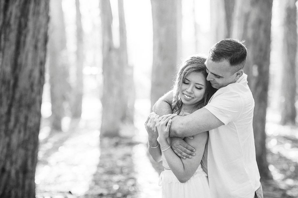 engagement session in Lovers Lane